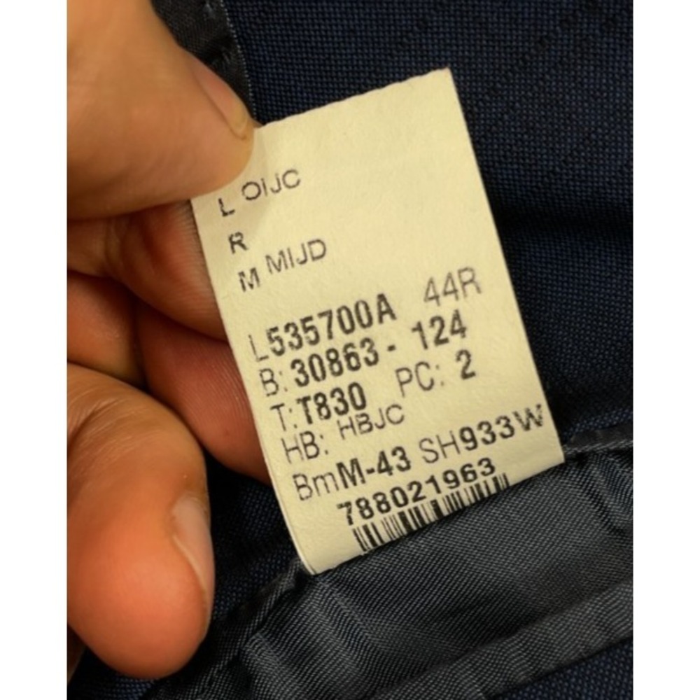 John Varvatos Star USA Blazer Blue 44R Sport Coat Jacket - Picture 11 of 16